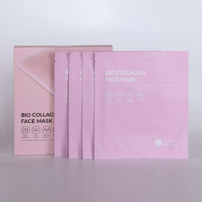 Masque feuille gelée rose au PDRN et collagène - 10